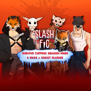 Slashfic: Cuffing Season Superfan Main 4 Pass (Ghost 🦊 Plushie)
