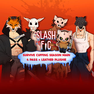 Slashfic: Cuffing Season Superfan Main 4 Pass (Leather 🐷 Plushie)