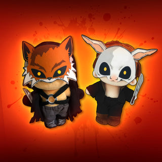 Slashfic Plushie Bundle (Ghost 🦊 + Jay 🐰)