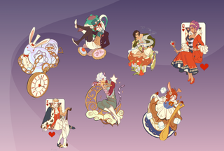 Apprentice in Wonderland Acrylic Charms (LIMITED EDITION)