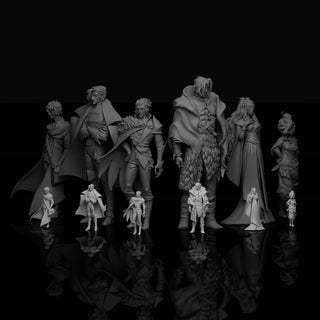 The Arcana - Tabletop Size Main Six Figurines