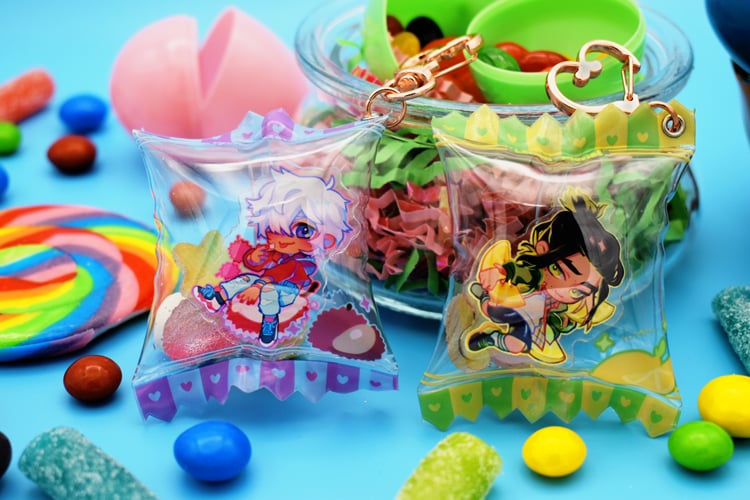 The Arcana Candy Bag Acrylic Charms – Dorian Live Merch Store
